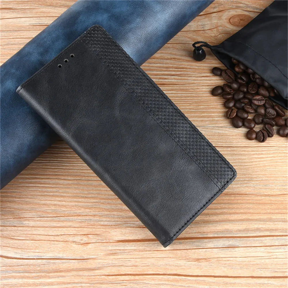 For Samsung Galaxy Xcover Pro Case Luxury PU Leather Wallet Magnetic Adsorption Case For Samsung Xcover Pro SM-G715F Phone Bags