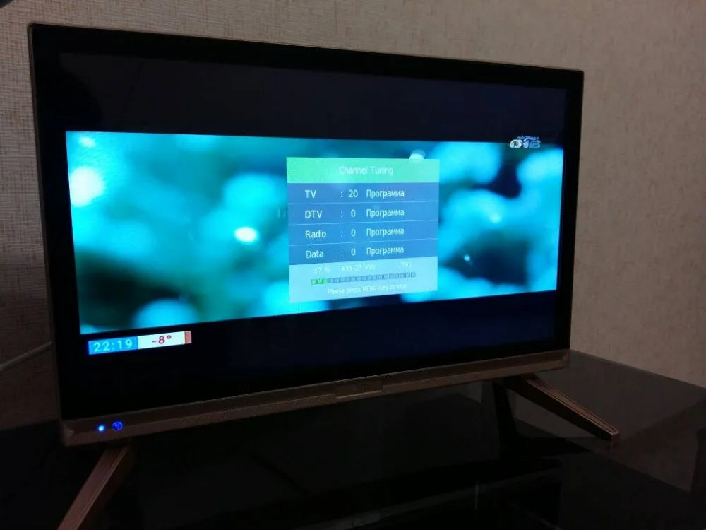 21.5" 1080p HD LED TV with DVB-T2 Digital Tuner & Multi-Language Support