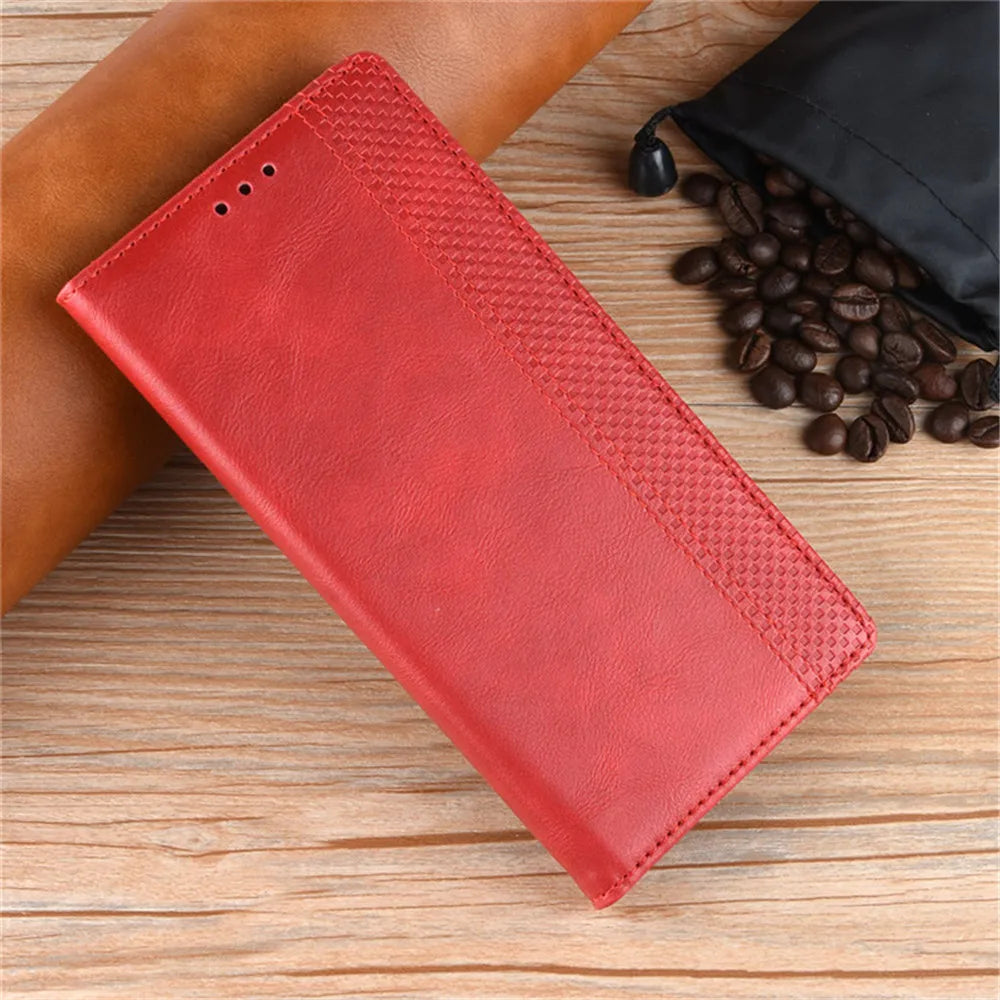 For Samsung Galaxy Xcover Pro Case Luxury PU Leather Wallet Magnetic Adsorption Case For Samsung Xcover Pro SM-G715F Phone Bags