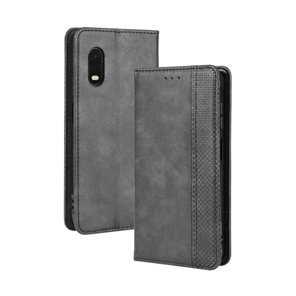 For Samsung Galaxy Xcover Pro Case Luxury PU Leather Wallet Magnetic Adsorption Case For Samsung Xcover Pro SM-G715F Phone Bags