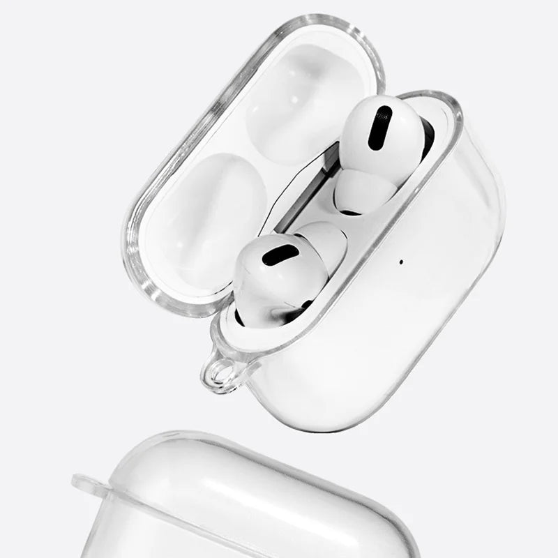 Transparent Earphone Case For Airpods 3 2023 Cases Soft Silicone Clear Headphone Cover For Airpods Pro 2 1 3 Charging Bags