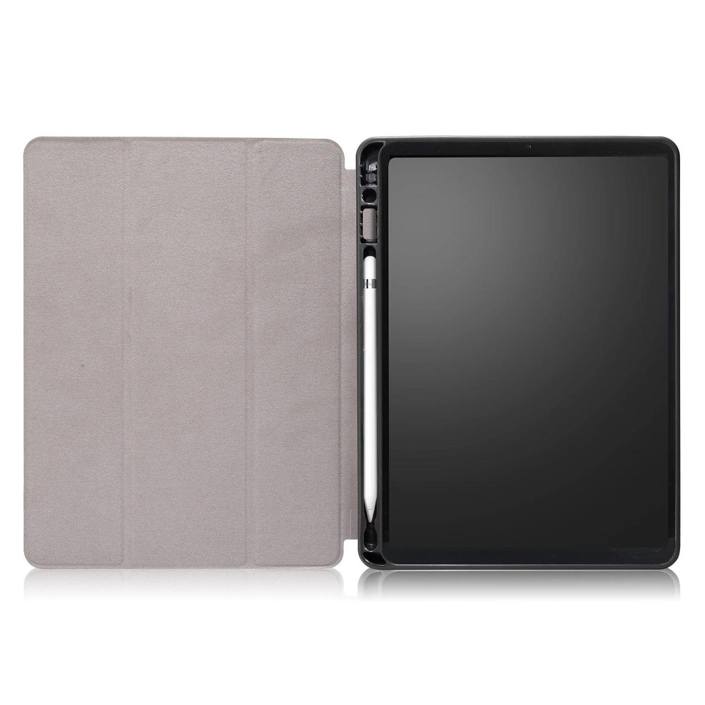 For iPad Pro 10 5 Case with Pencil Holder Magnetic Folding Stand Back Silicone Case For iPad Air 3 Pro 10.5 inch 2019 2017 Cover