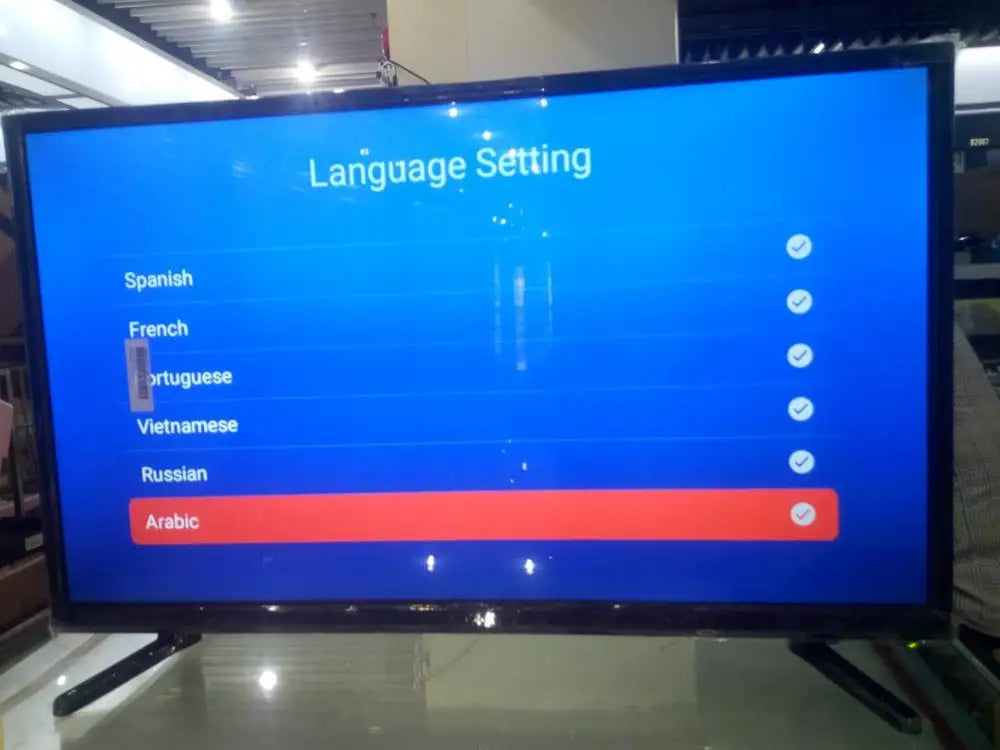 HD LED television TV 22 24 26 32 inch multiple language global version T2 TV