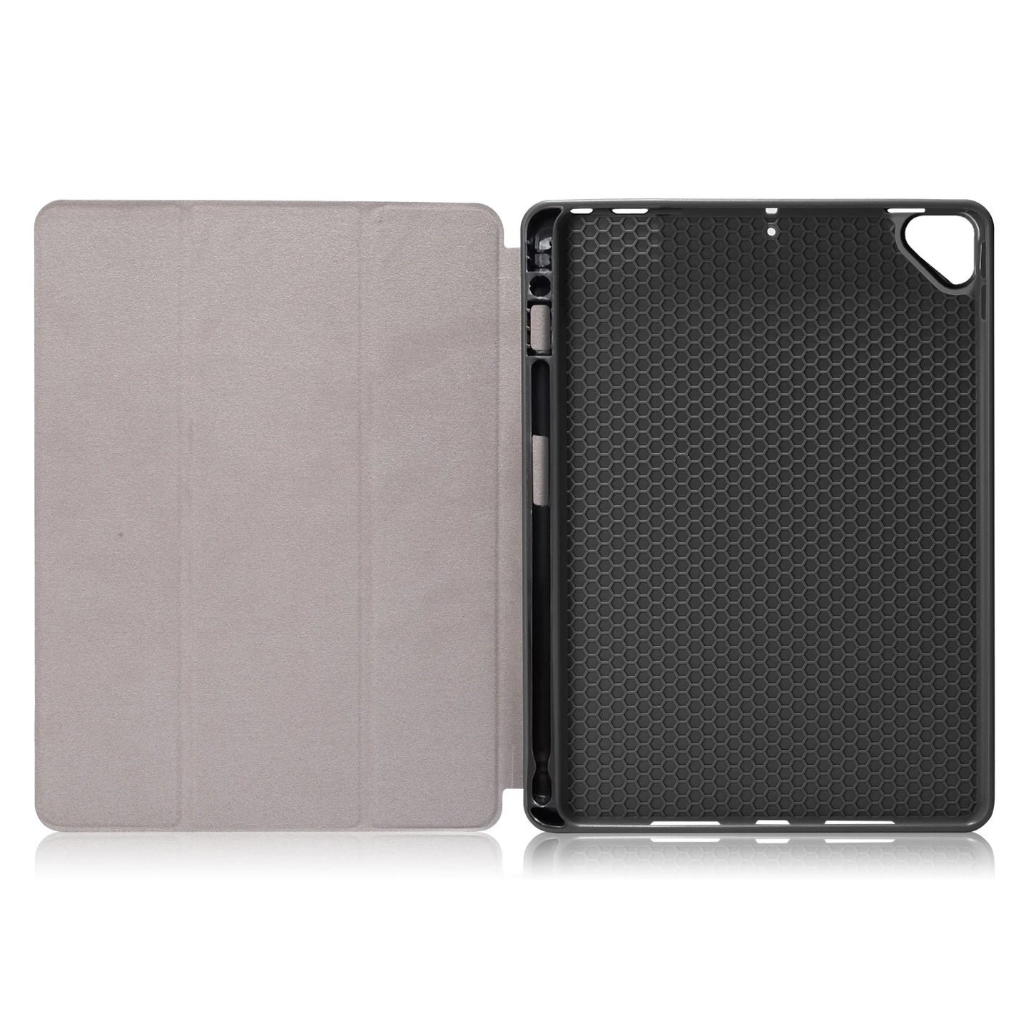 For iPad Pro 10 5 Case with Pencil Holder Magnetic Folding Stand Back Silicone Case For iPad Air 3 Pro 10.5 inch 2019 2017 Cover