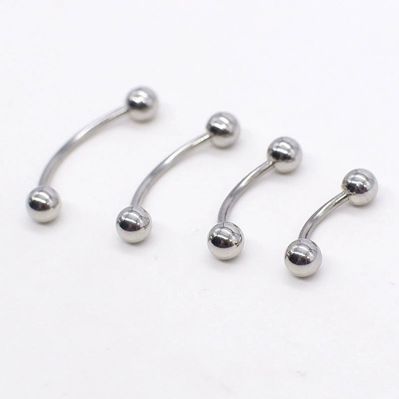 Titanium Steel Lace-up Eyebrow Ring Replacement Piercing Jewelry