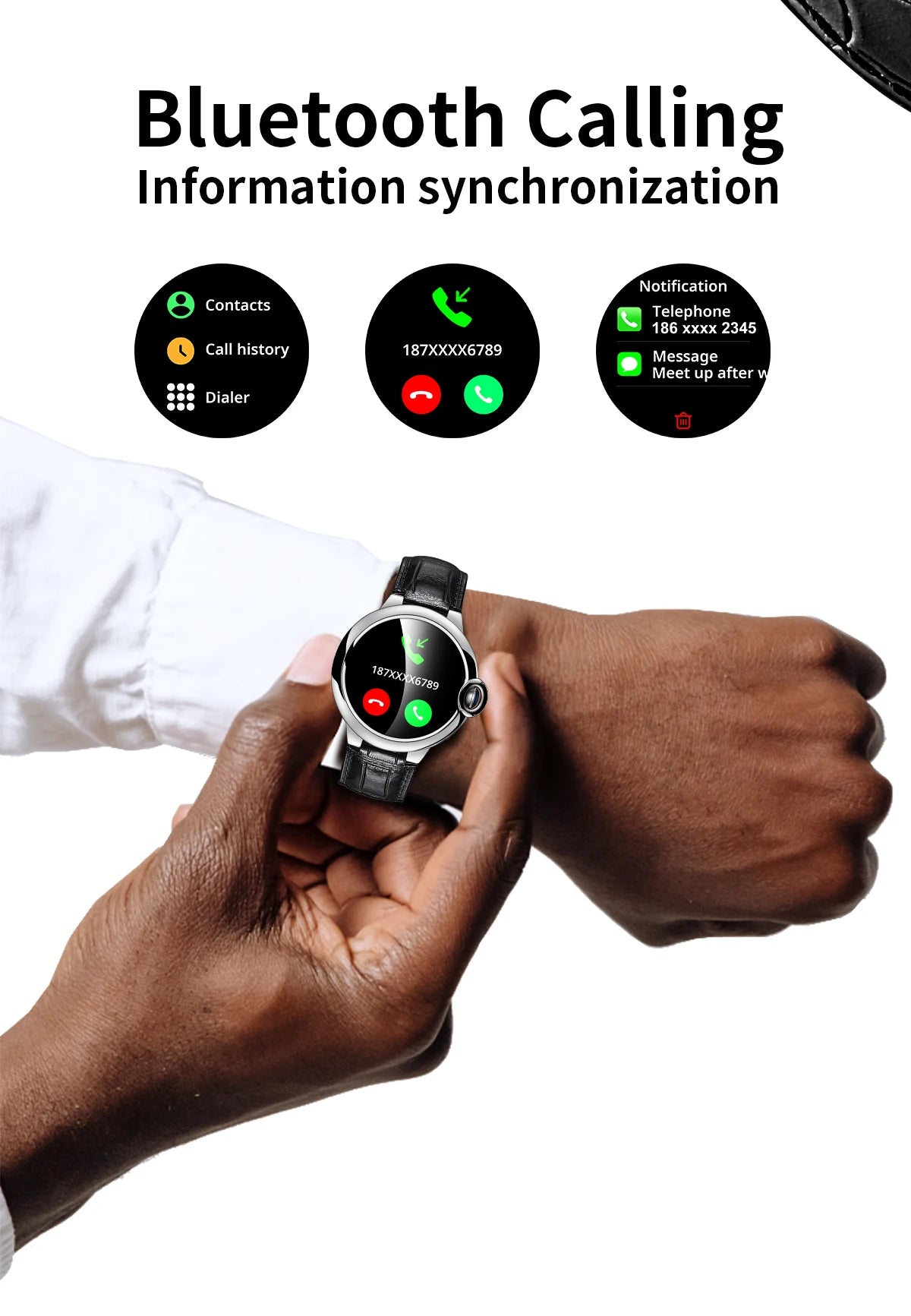 Aiweile AW28 Smart Watch – Bluetooth Calling, Fitness Tracking, and Customizable Design