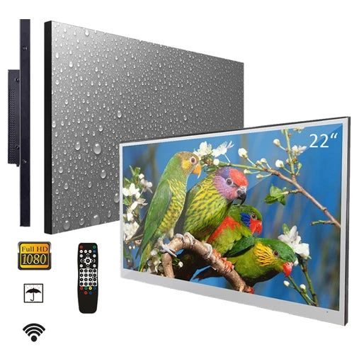 Soulaca 22inch Hotel Bathroom Mirror Screen Waterproof Smart TV