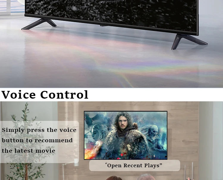 Wholesale Factory OEM 43 Inch Flat Screen Android TV Television Smart TV Set 4K 2K HD LED TV