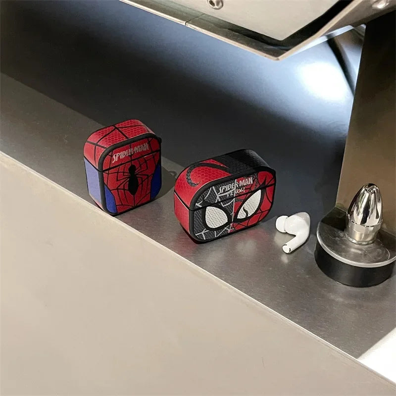 Disney Spiderman AirPods Case – 3D Cartoon Protective Cover for AirPods Pro 2, 3, 1/2