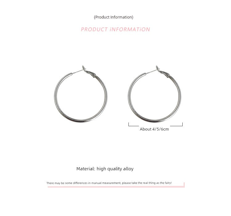 Accessible Luxury Best Selling Women's Fancy Simple Bracelet Exaggerated Earrings