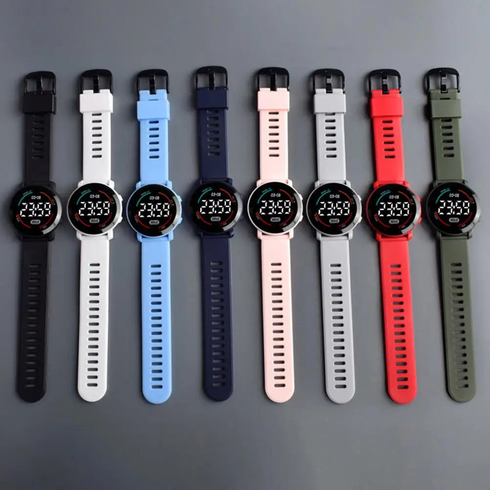 Stylish Electronic Watch Unisex Digital Watch Luminous LED Digital Display Watch  High Accuracy