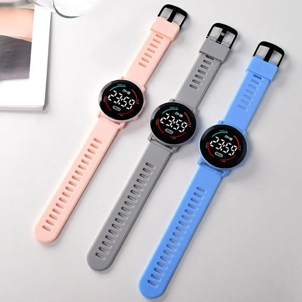 Stylish Electronic Watch Unisex Digital Watch Luminous LED Digital Display Watch  High Accuracy