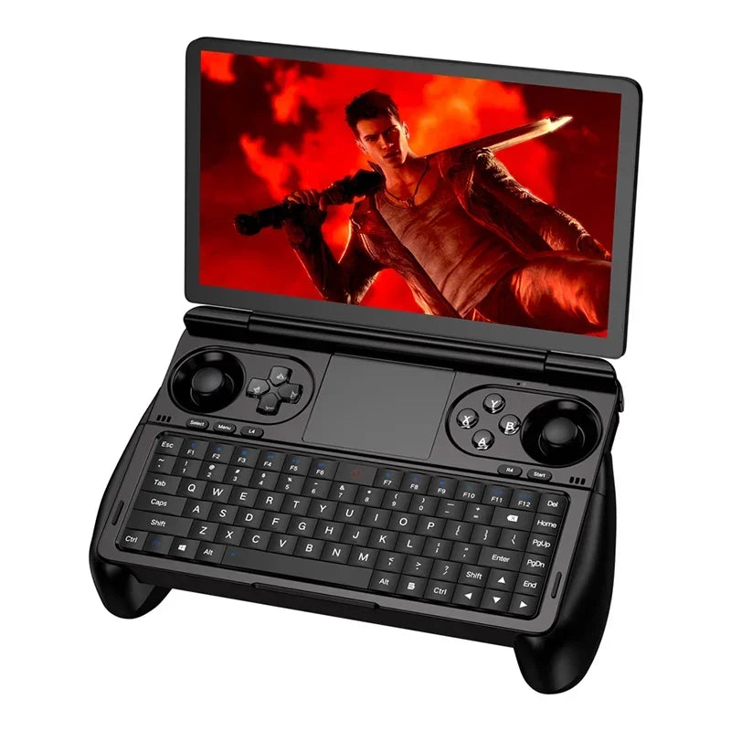 GPD WIN Mini Handheld Gaming Laptop 2024 - 7" Touchscreen, AMD Ryzen 7, 32GB RAM, 2TB SSD, Backlit Keyboard