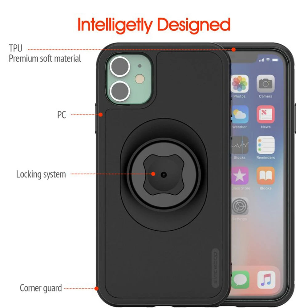 Case for iphone 13 pro max with For iphone 15/14 pro max/13 Phone case.Shockproof Case Quick Mount Mobile phone case. ﻿