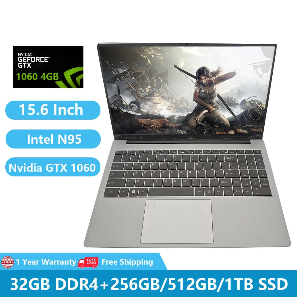 2024 15.6" AMD Ryzen 7 Laptop – 32GB RAM, 2TB SSD, Full HD IPS Display, Windows 11, Backlit Keyboard, 9000mAh Battery